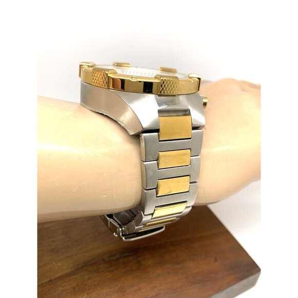 Invicta Men's Watch 28120 Aviator Chronograph Quartz Two Tone Stainless Steel - Picture 13 of 15